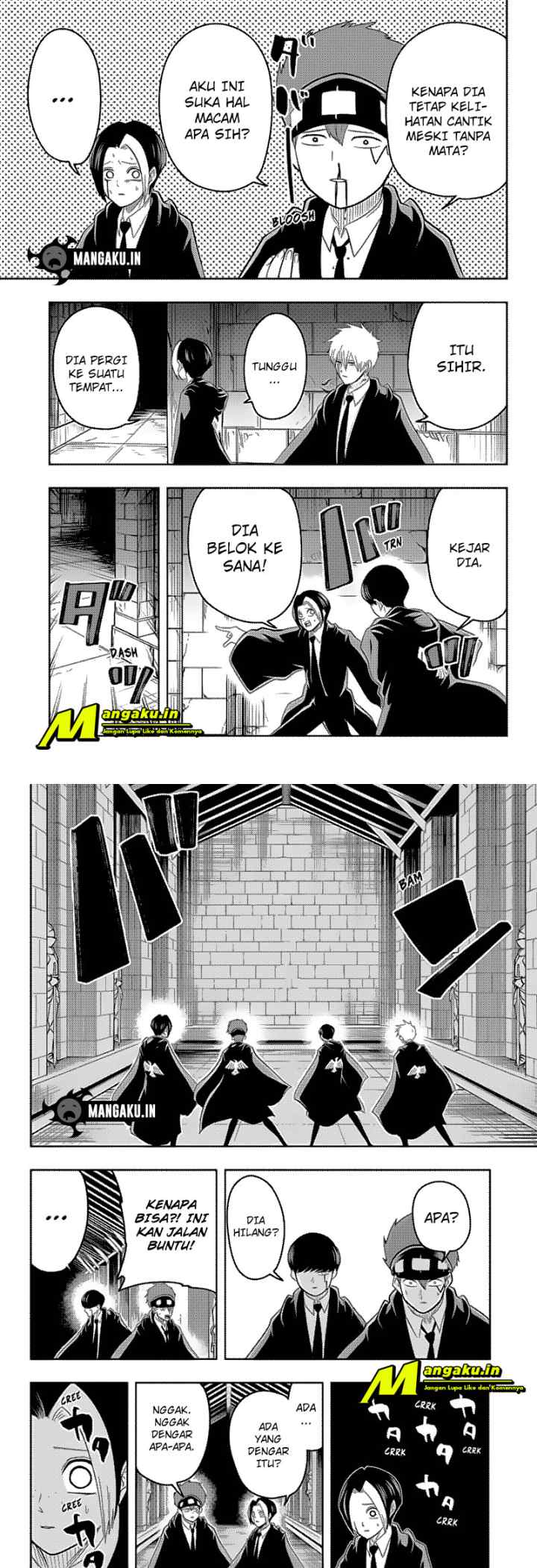 Mashle: Magic and Muscles chapter 21 halaman 9