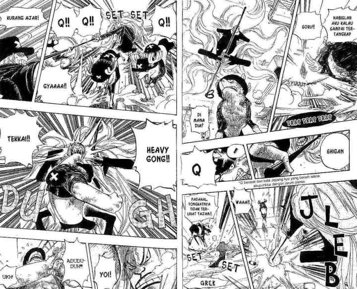 One Piece chapter 406 halaman 8