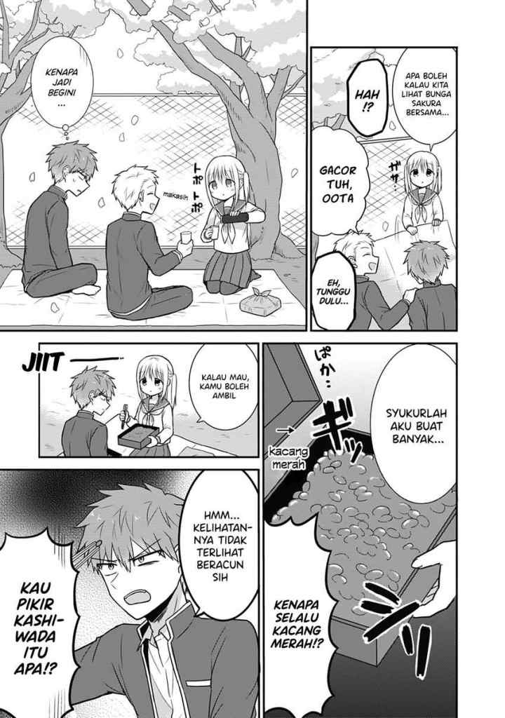 Kao ni denai Kashiwada-san to Kao ni deru Ota-kun chapter 25 halaman 13