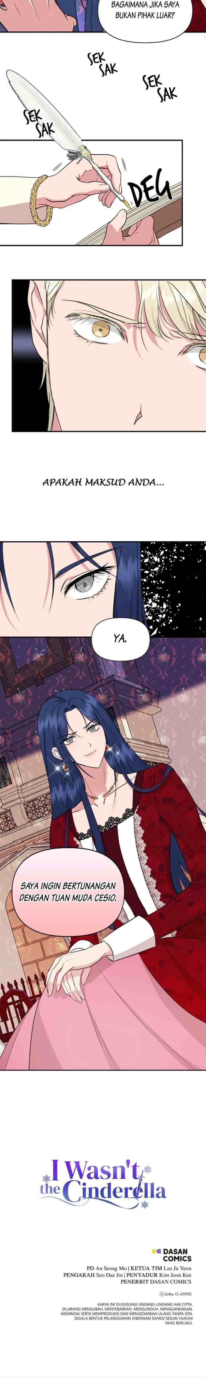 I Wasn't the Cinderella chapter 9 halaman 18