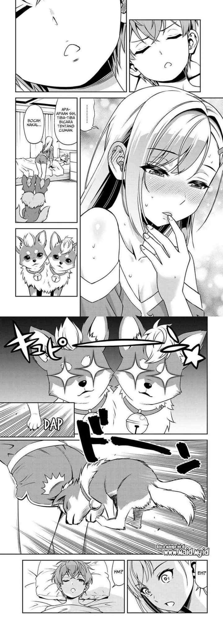 Toshiue Elite Onna Kishi Ga Boku No Mae De Dake Kawaii chapter 8.2 halaman 9