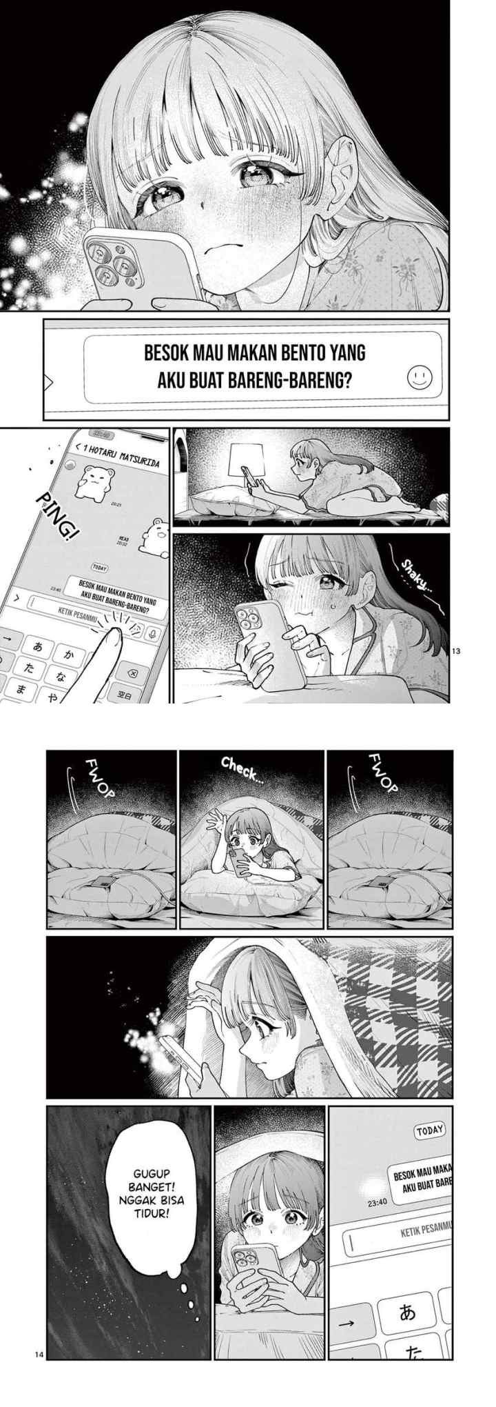 Wakaba-sanchi no Aoi Koi chapter 14 halaman 8