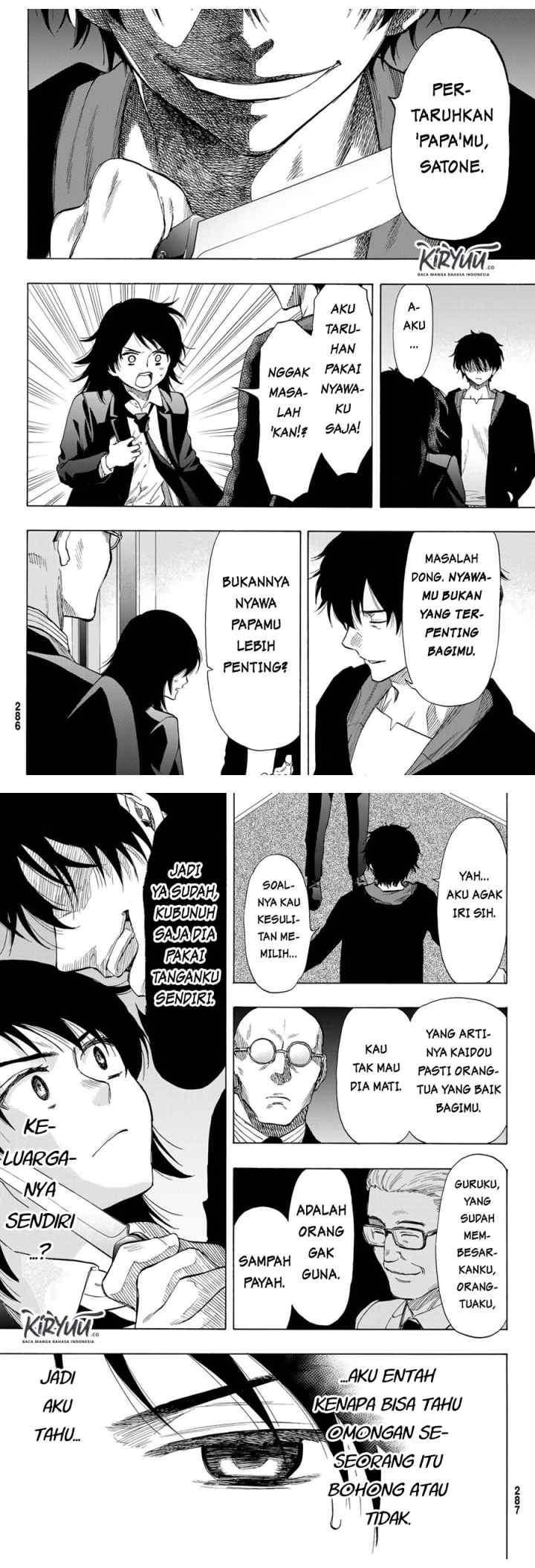 Tomodachi Game chapter 62 halaman 6