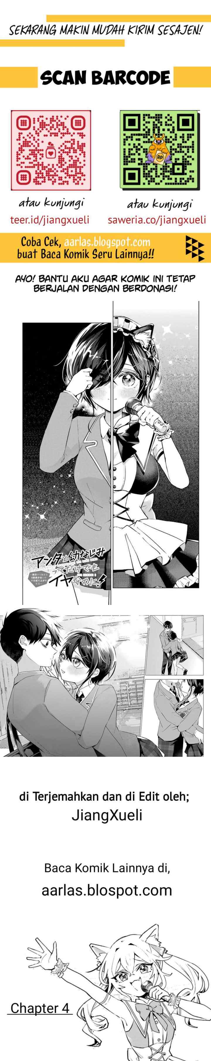 Anta to Osananajimitte dake demo Iyananoni! ~Zekkou kara Hajimaru S-kyuu Bishoujo to no Gakuen Nariagari Seikatsu~ chapter 4 halaman 9