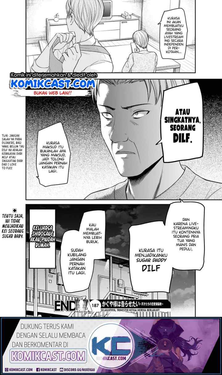 Kaguya-sama wa Kokurasetai: Tensai-tachi no Renai Zunousen chapter 197 halaman 19