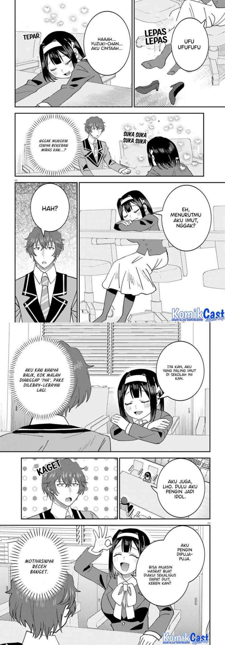 Ore no Haitoku Meshi o Onedari Sezu ni Irarenai, Otonari no Top Idol-sama chapter 11 halaman 12