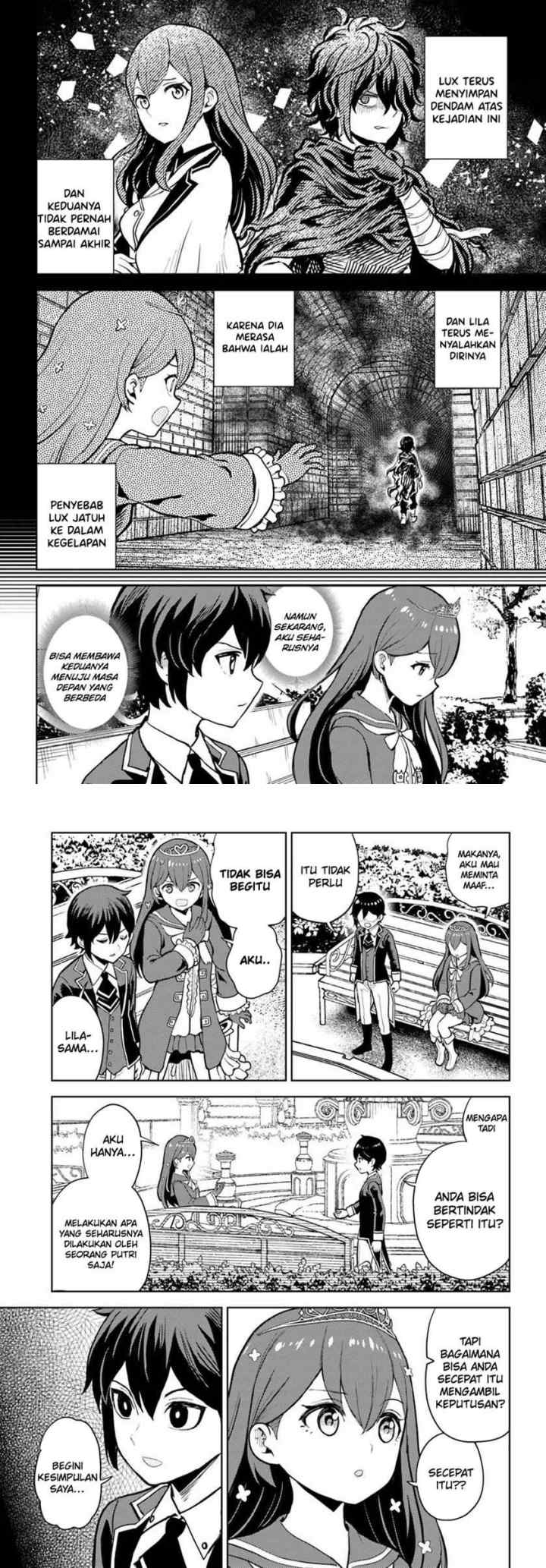 Magan no Akuyaku ni Tenseishita node Oshi Chara wo Mimamoru Mob wo Mezashimasu chapter 9.1 halaman 8