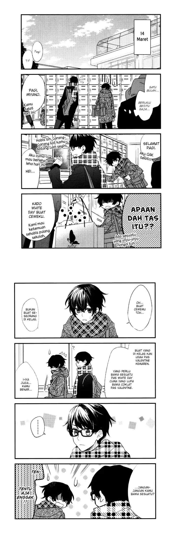 Sasaki to Miyano chapter 9 halaman 6