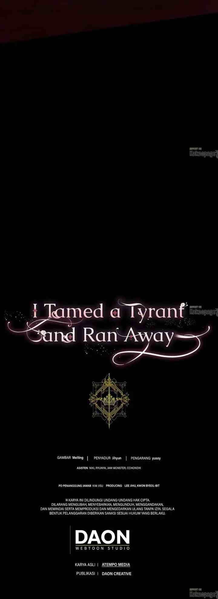 I Tamed a Tyrant and Ran Away chapter 69 halaman 19