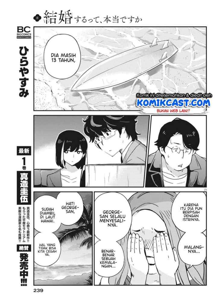 Kekkon Surutte, Hontou desu ka? chapter 56 halaman 16
