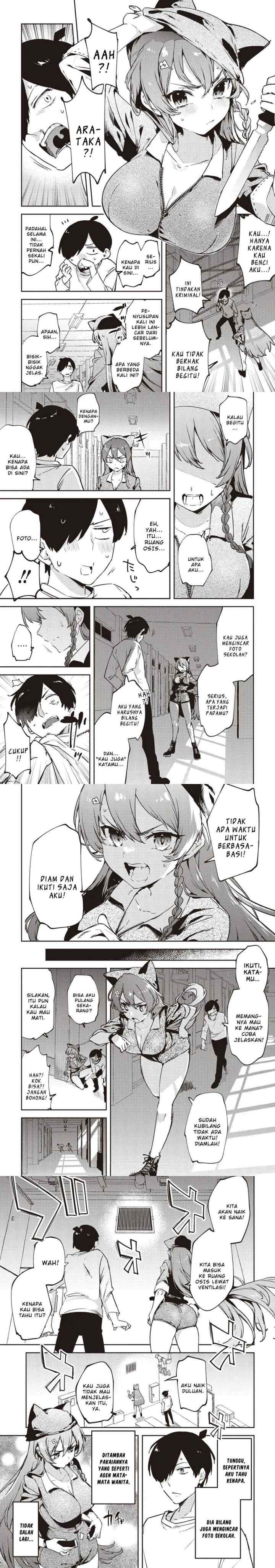 CMYK - Sameda Kazuou wa Chuunibyou ga Naosenai chapter 1 halaman 9