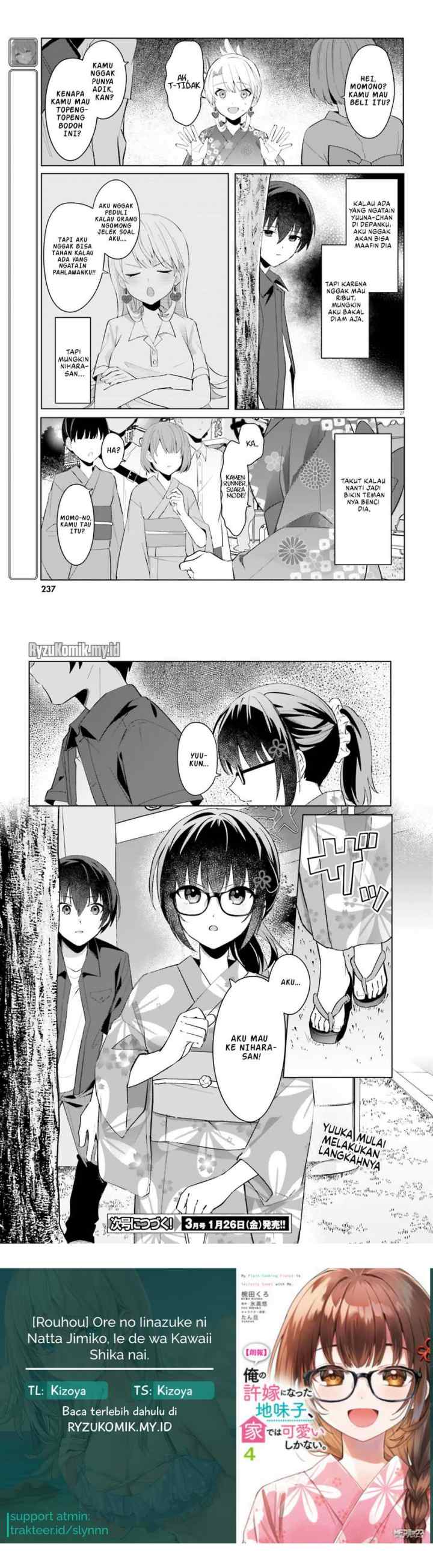 Ore no Iinazuke ni Natta Jimiko, Ie de wa Kawaii Shika Nai! chapter 19 halaman 10