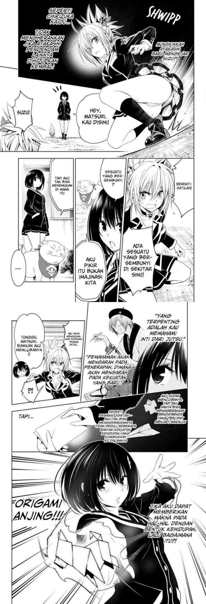 Ayakashi Triangle chapter 34 halaman 9