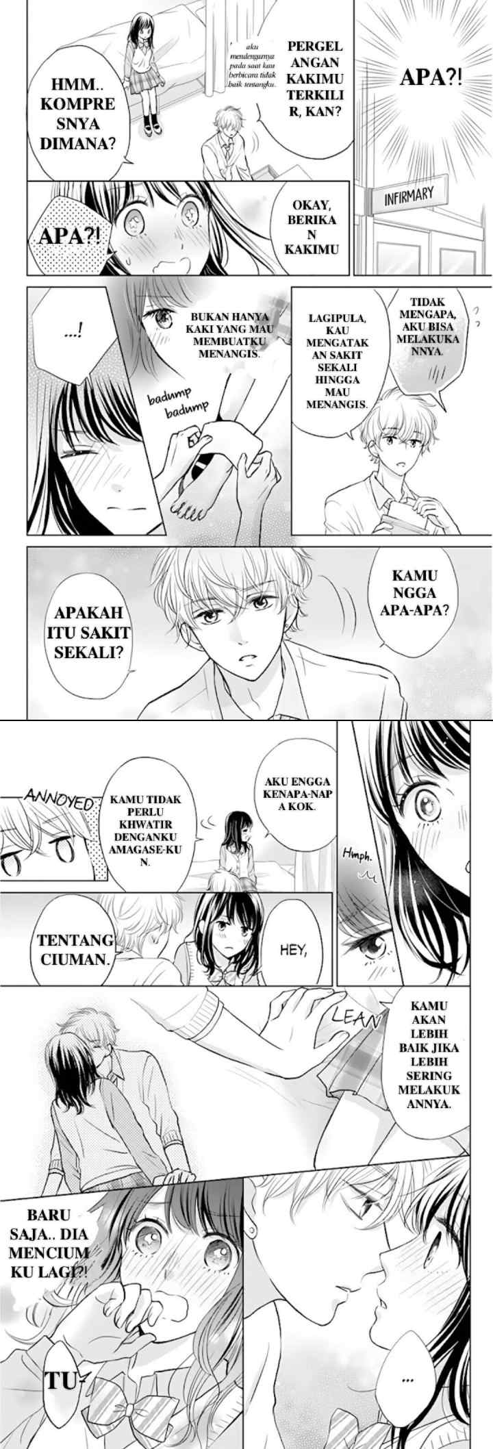 Amagase-kun wa Amayaka Shite Kurenai chapter 2 halaman 12