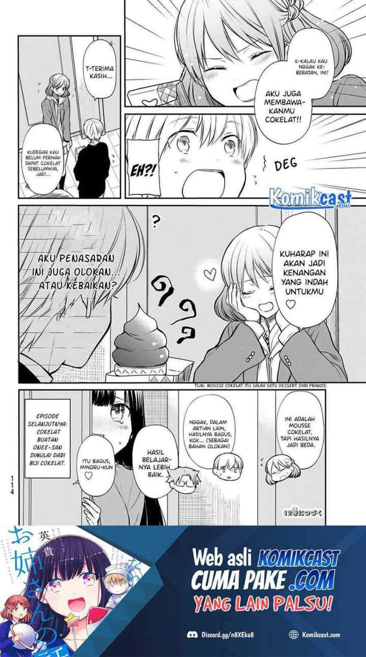 Danshi Koukousei wo Yashinaitai Onee-san no Hanashi chapter 174 halaman 5