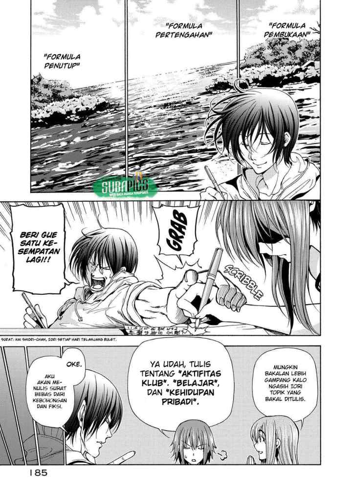 Grand Blue chapter 25.5 halaman 8