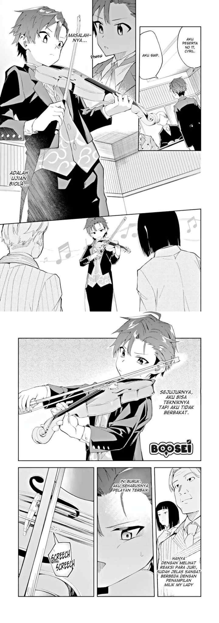 Akuyaku Reijou no Shitsuji-sama Hametsu Flag wa Ore ga Tsubusasete Itadakimasu chapter 3.1 halaman 6