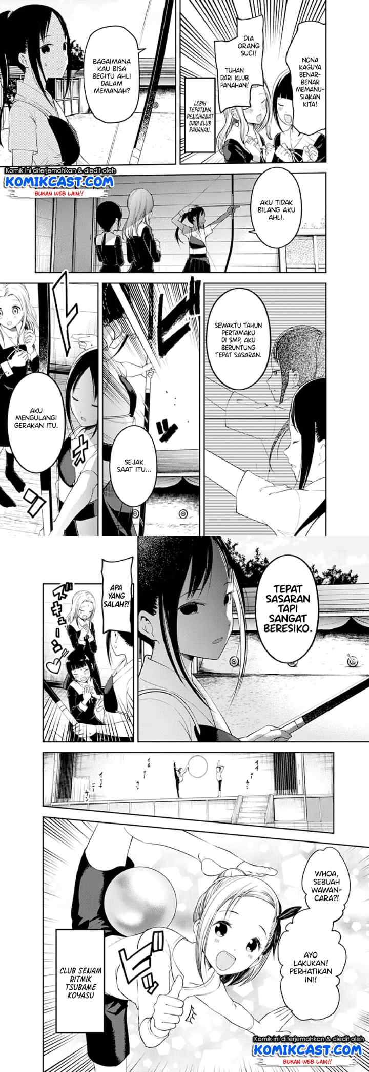 Kaguya-sama wa Kokurasetai: Tensai-tachi no Renai Zunousen chapter 116 halaman 6
