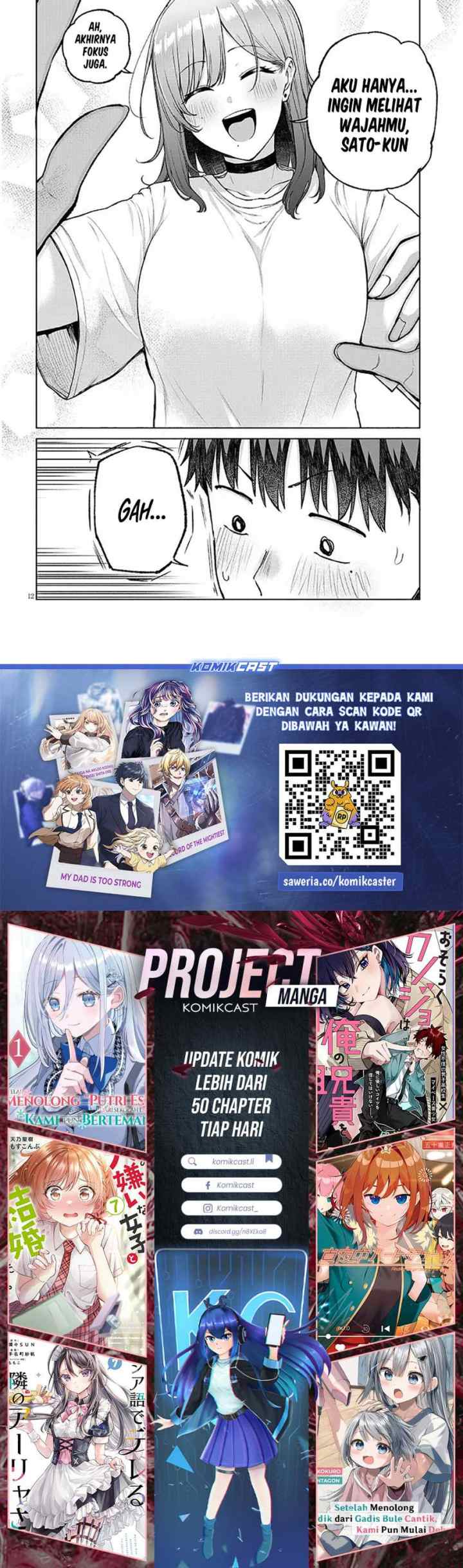 Idol Yamerukedo Kekkon shitekuremasu ka!? chapter 13.1 halaman 14