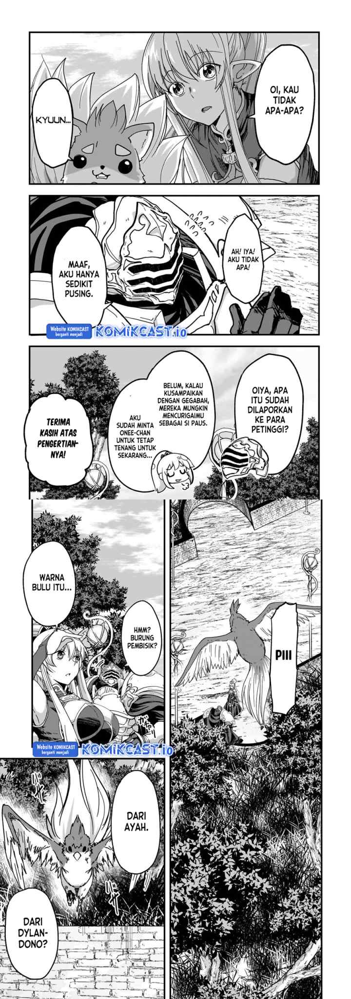 Gaikotsu Kishi-sama, Tadaima Isekai e Odekakechuu chapter 59 halaman 6