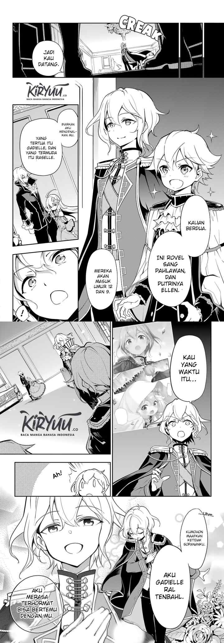 Chichi wa Eiyuu Haha wa Seirei Musume no Watashi wa Tenseisha chapter 17 halaman 6