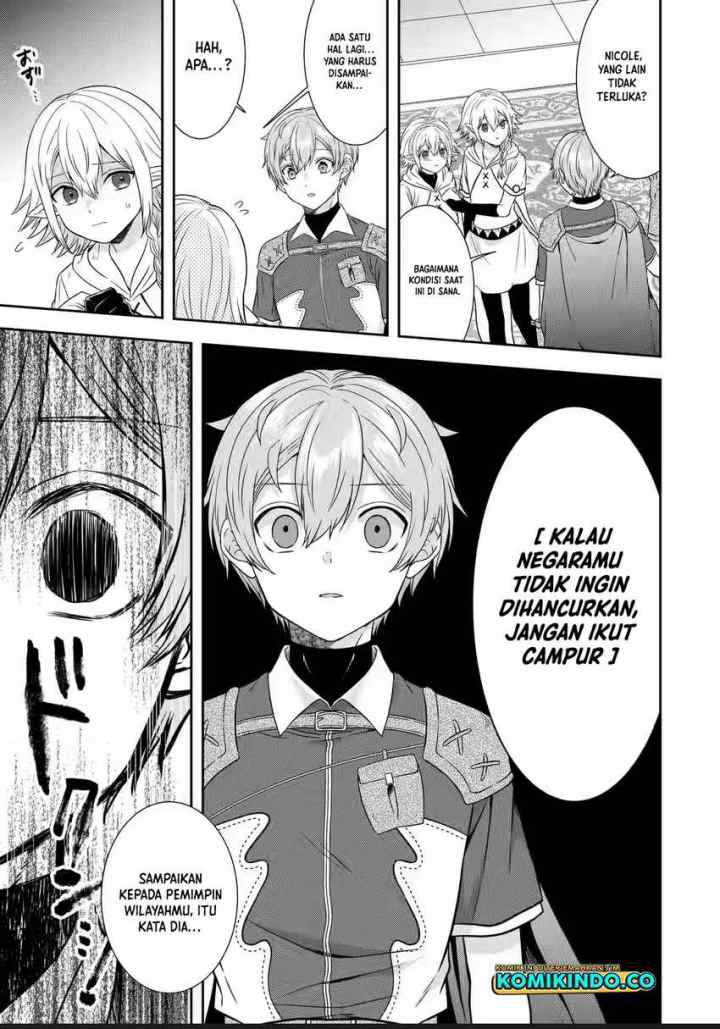 Tensei Ryoushu no Yuuryou Kaitaku: Zensei no Kioku o Ikashite White ni Tsutometara, Yuunou na Jinzai ga Atsumari Sugimashita chapter 23.1 halaman 14