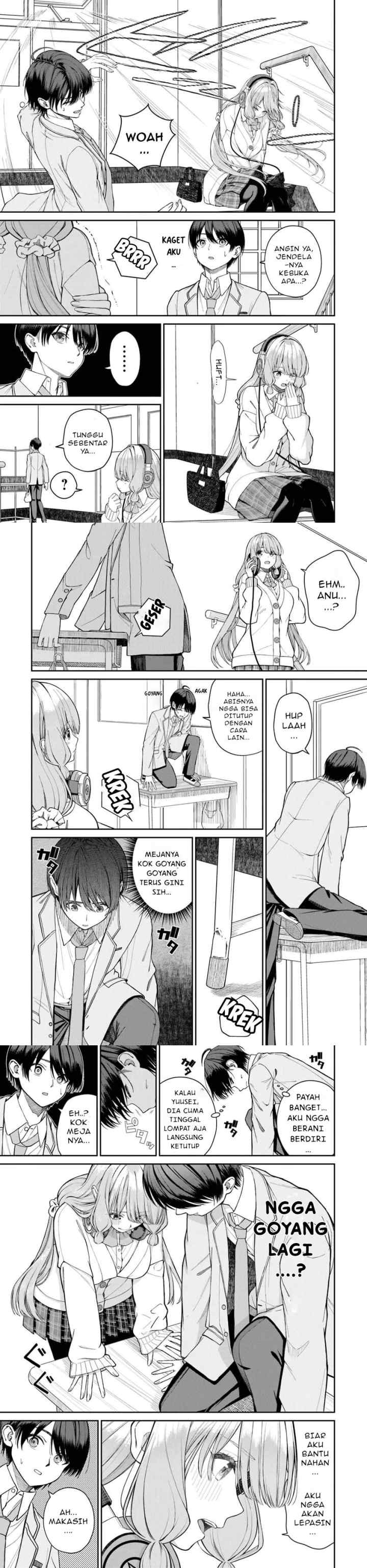 Kanojo ni shitai Joshi Ichii, no Tonari de Mitsuketa Amari-chan chapter 1 halaman 6