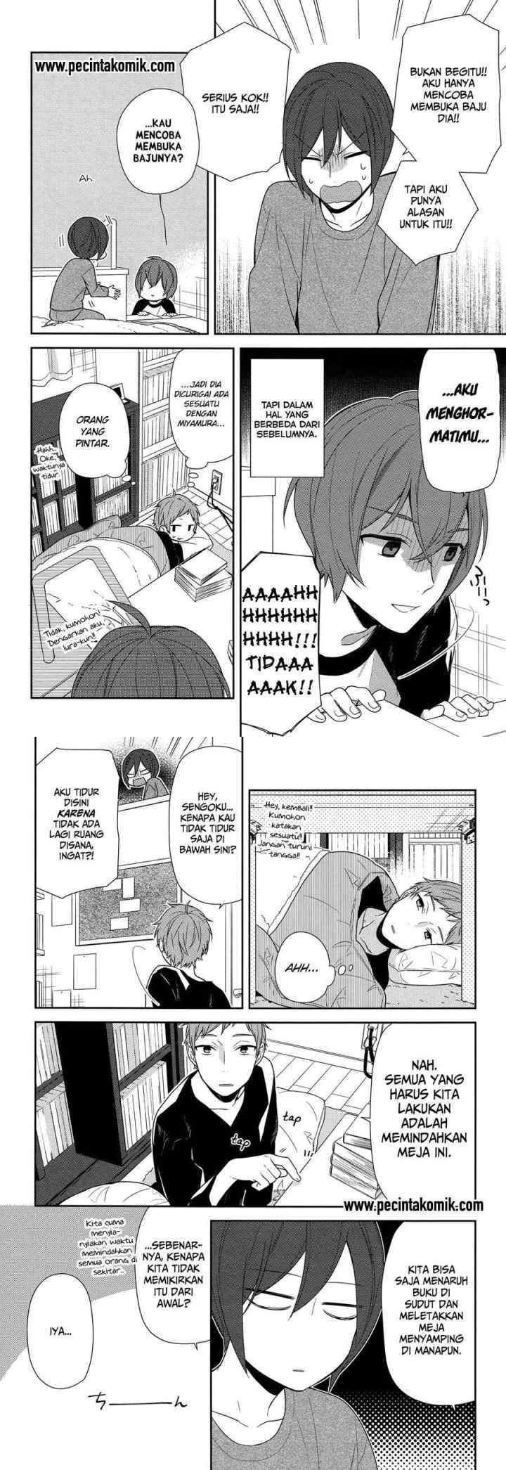 Horimiya chapter 72 halaman 9