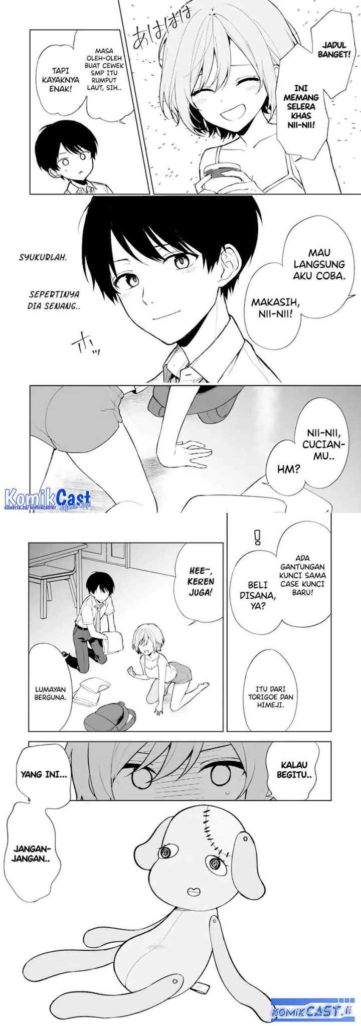 Chikan Saresou ni Natteiru S-kyuu Bishoujo wo Tasuketara Tonari no Seki no Osanajimi datta chapter 65 halaman 10
