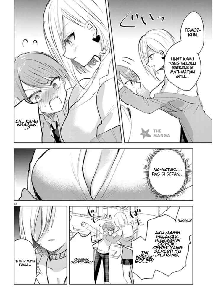 Kotowarenai Kaichou wa Tomoe-kun ni Dake shite Agetai chapter 11 halaman 13