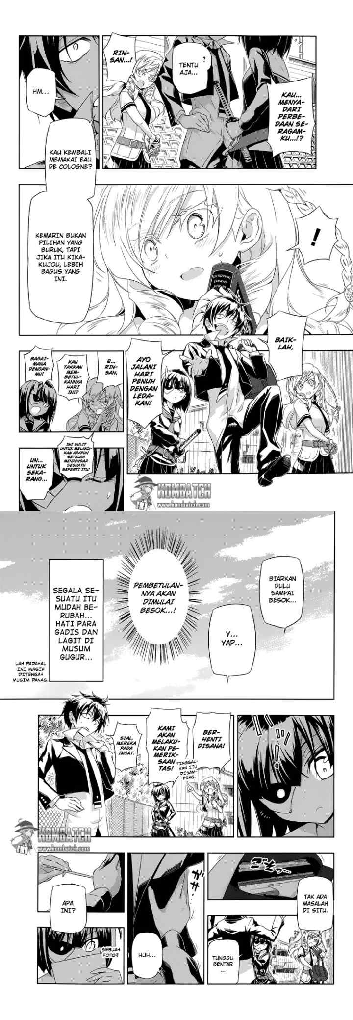 Busou Shoujo Machiavellianism chapter 13 halaman 4