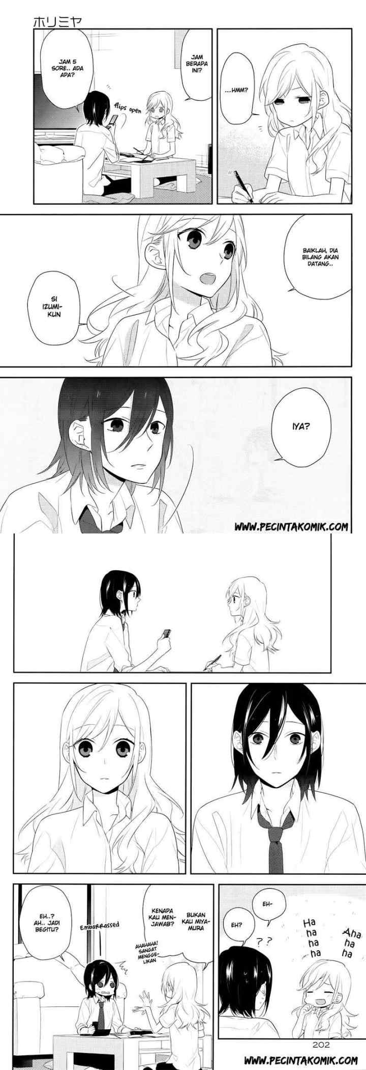 Horimiya chapter 25 halaman 12