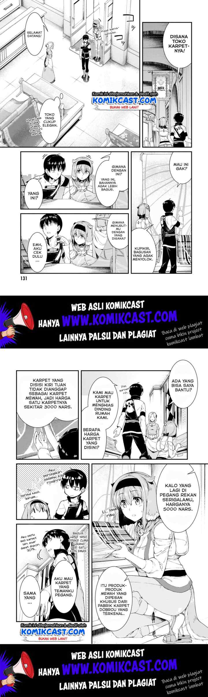 Isekai Meikyuu de Harem wo chapter 30 halaman 5
