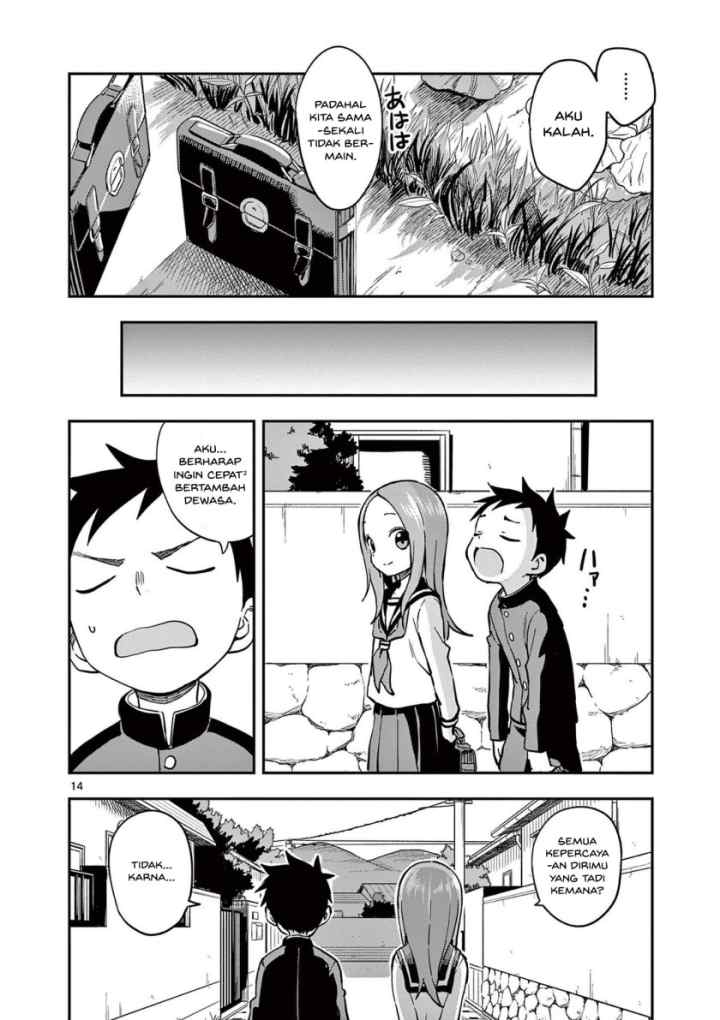 Karakai Jouzu no Takagi-san chapter 156 halaman 15