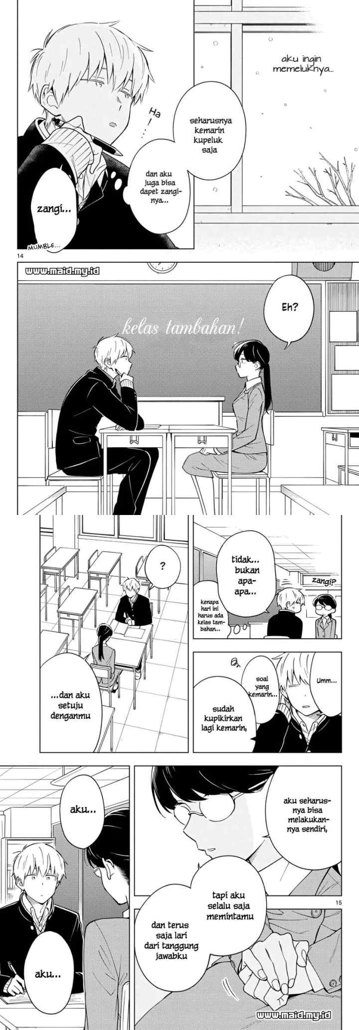 Sensei wa Koi wo Oshierarenai chapter 9 halaman 9