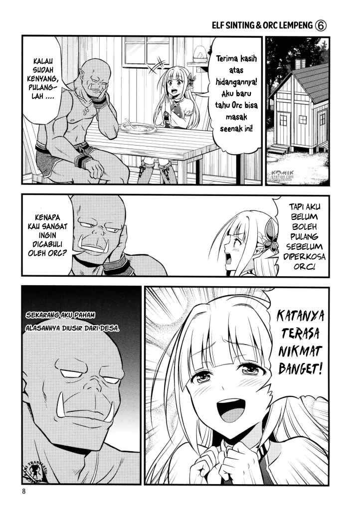 Hentai Elf to Majime Orc chapter 1 halaman 8