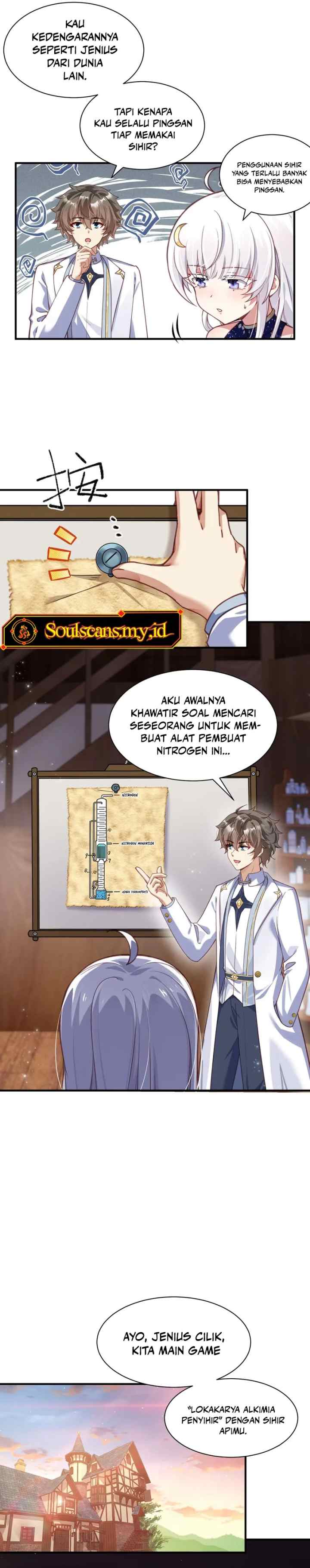 I Said l'd Do Science Popularization, But All My Fans Are Witches? chapter 6 halaman 12