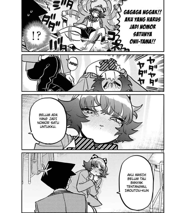 Komi-san wa Komyushou Desu chapter 349 halaman 13