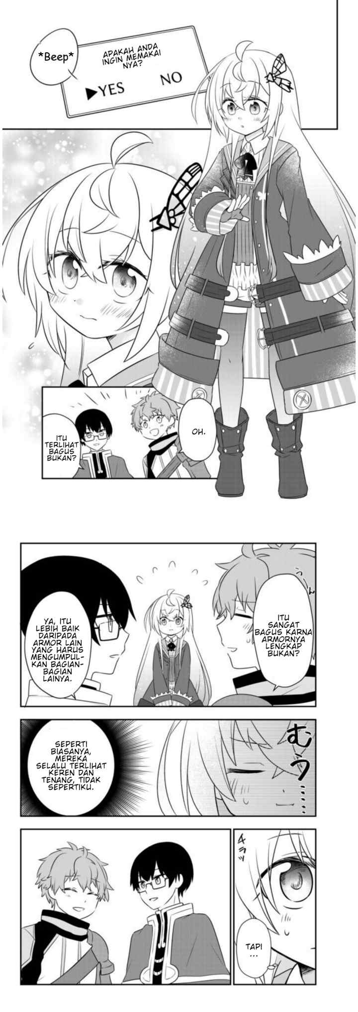 Bishoujo ni Natta kedo, Netoge Haijin Yattemasu chapter 8 halaman 4