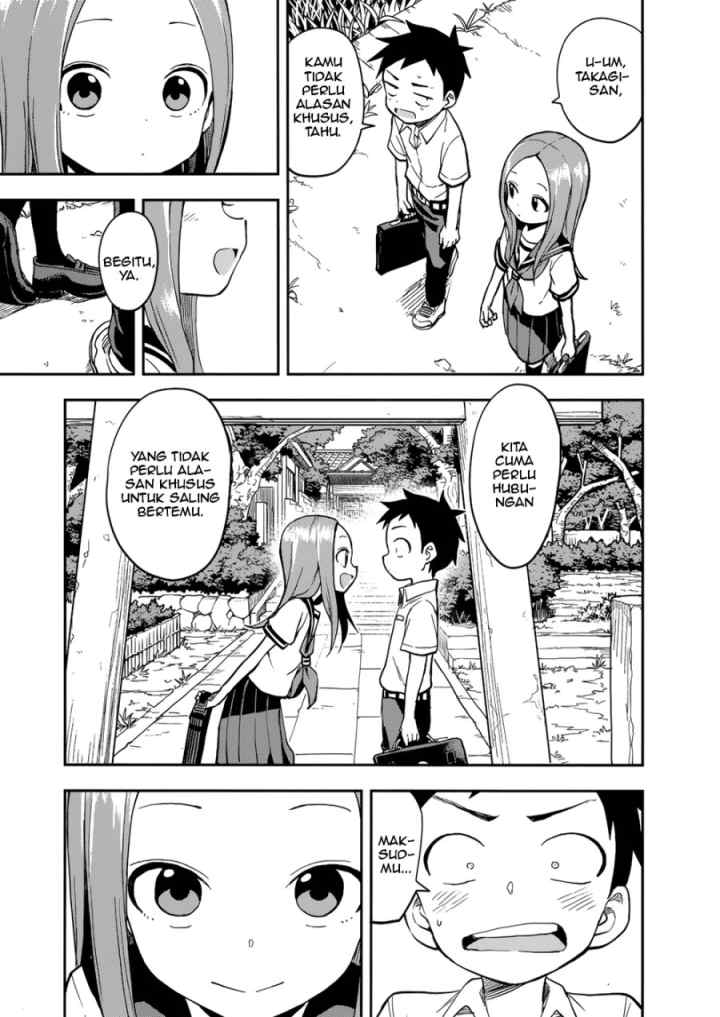 Karakai Jouzu no Takagi-san chapter 161.5 halaman 7