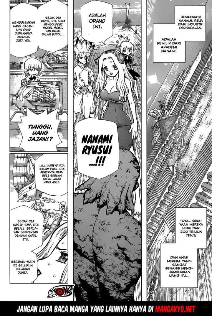 Dr. Stone chapter 85 halaman 8