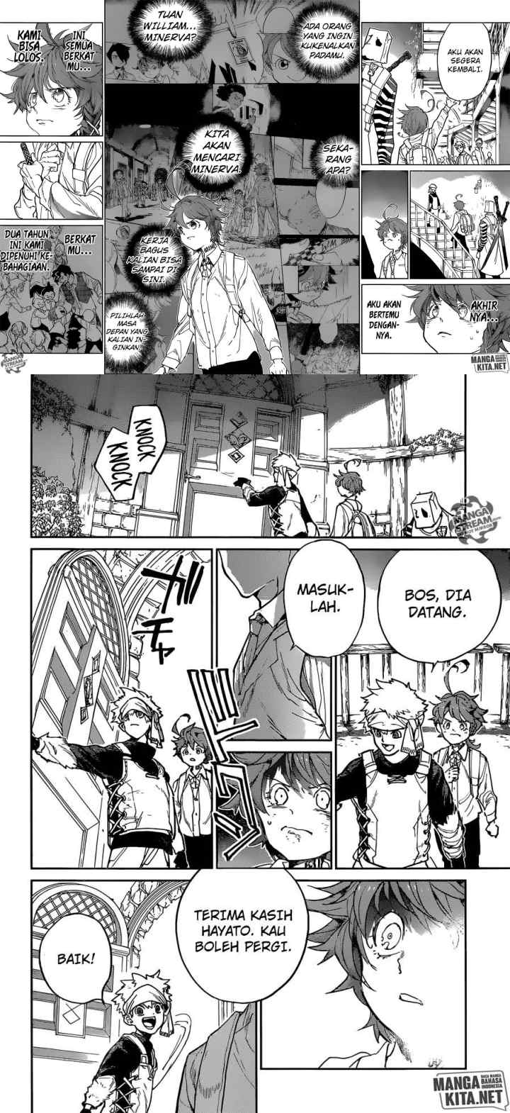 Yakusoku no Neverland chapter 118 halaman 8