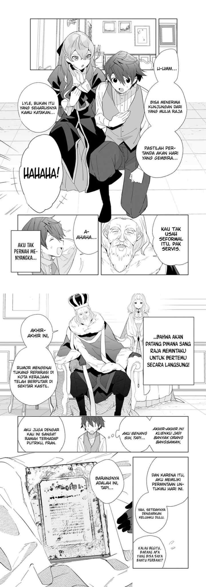 Tsuihousareta Moto Zatsuyou-gakari, Kikakugai no Gijutsu de chapter 5 halaman 4