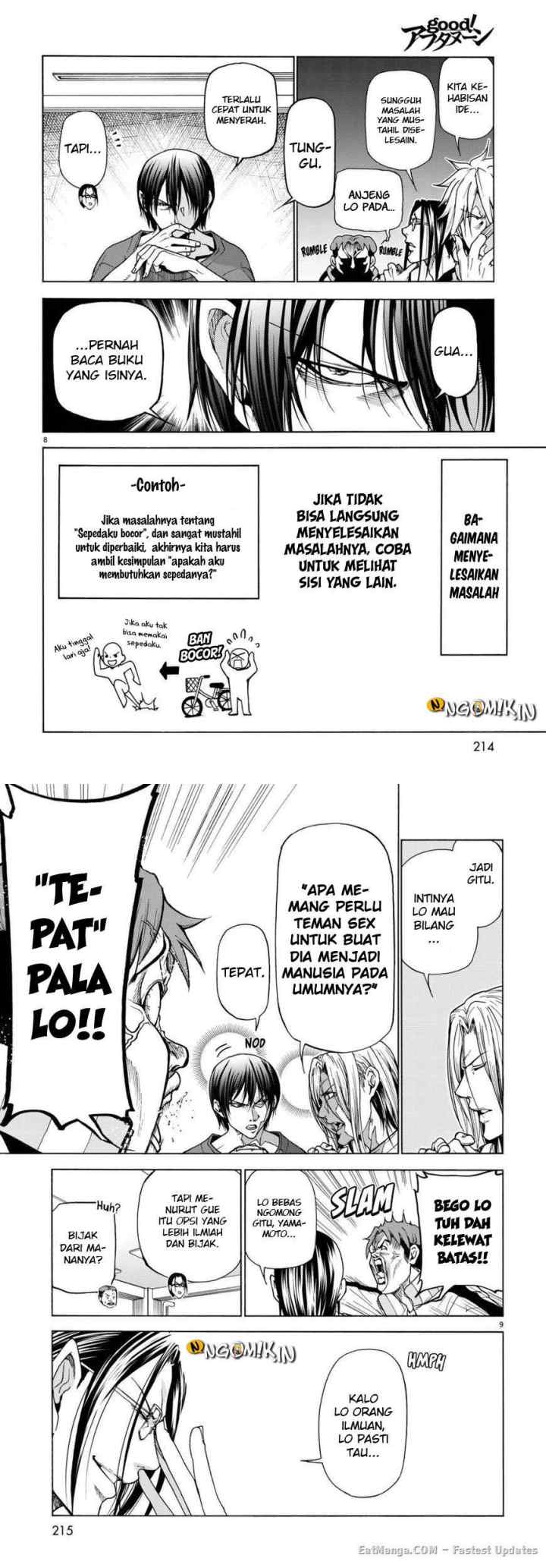 Grand Blue chapter 36.5 halaman 5