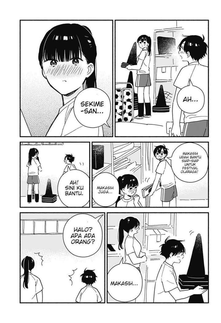 Sekimen Shinaide Sekime-san (Serialization) chapter 18 halaman 4