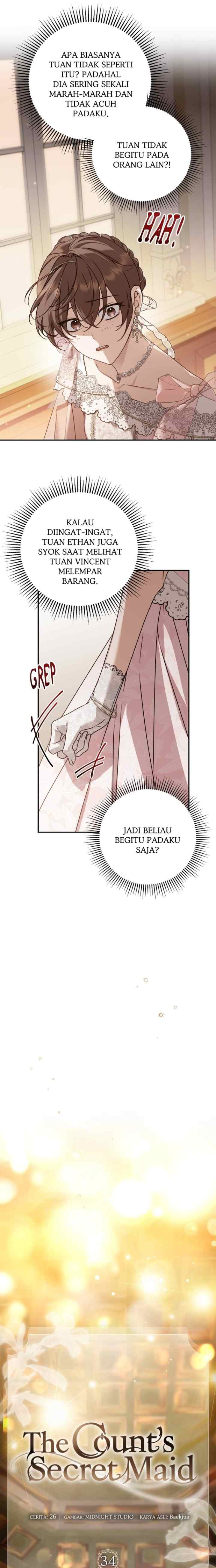 The Count's Secret Maid chapter 34 halaman 12