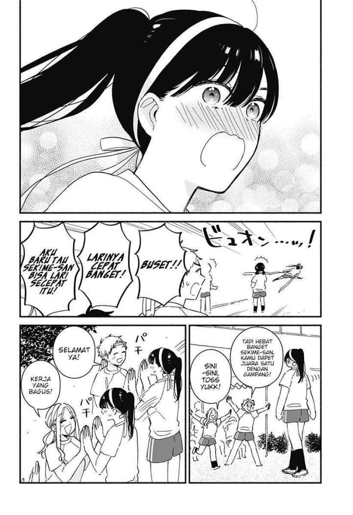 Sekimen Shinaide Sekime-san (Serialization) chapter 19 halaman 7