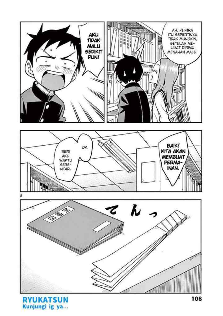 Karakai Jouzu no Takagi-san chapter 127 halaman 9