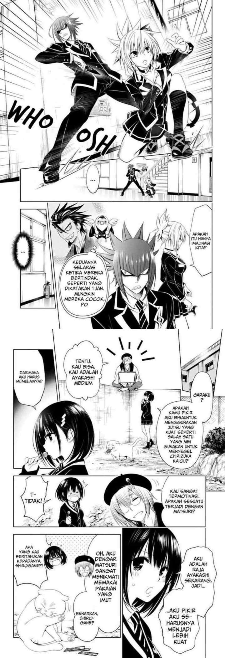 Ayakashi Triangle chapter 34 halaman 6