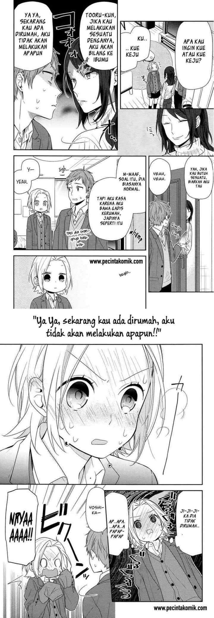 Horimiya chapter 73 halaman 10